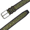 Mezlan Ostrich Leather Belt - Luxurious Italian Craftsmanship