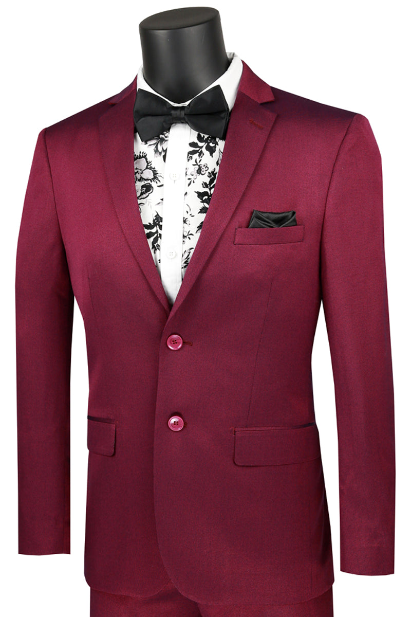 Mens Single Breast Suit Green - Sateen Shiny Fabric Metallic Fabric - Sharskin