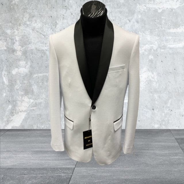 Big and Tall Dinner Jacket - Big Man Sport Jacket - Mens Blazer - Ivory