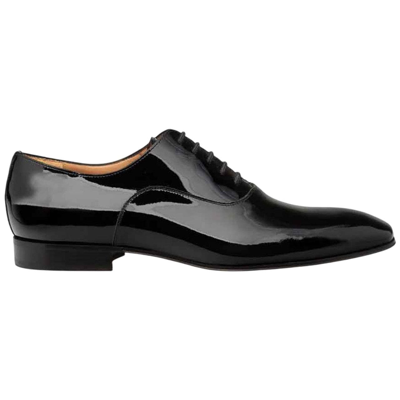 Men’s Mezlan Altea Slip-On – Classic Black Plain Toe Oxford Shoe, Handmade in Spain