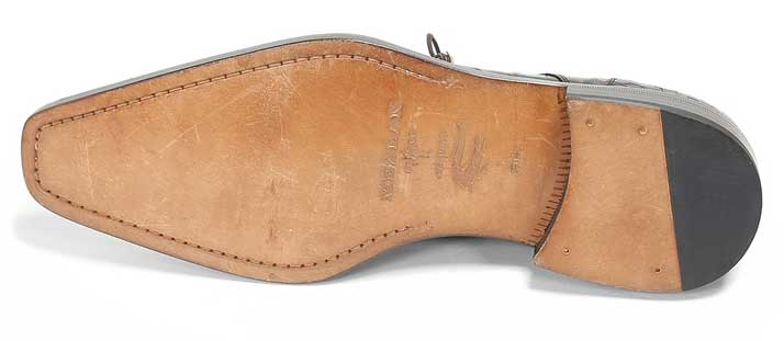 Mezlan Anderson Men's Crocodile Oxford – Brown | Luxury Exotic Leather Dress Shoe