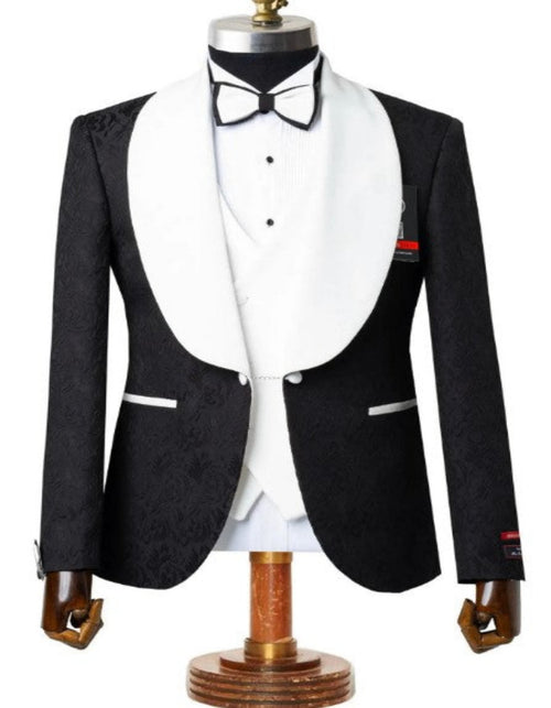 Black and White Tuxedo - Two Toned - Wedding or Prom Suit