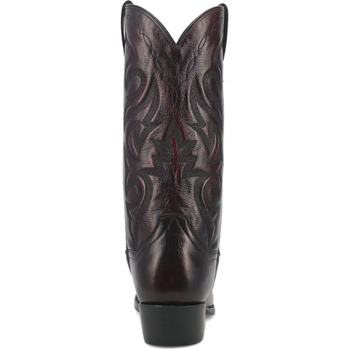 Dan Post Men’s Milwaukee 13 Round Toe Cherry Black Cowboy Boot