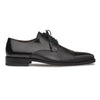 Mezlan Soka Men’s Oxford – Black Genuine Deerskin Leather Dress Shoe, Handmade in Spain