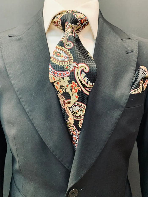 Rossi Man Suit - Tan Gray Black Navy Camel French Blue Suit