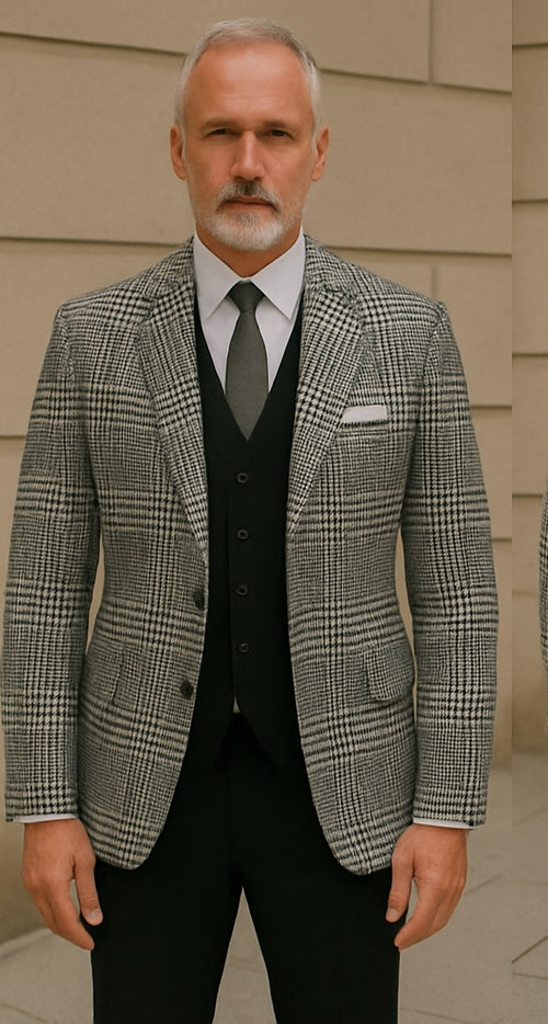 mens-glen-plaid-suit-black-white