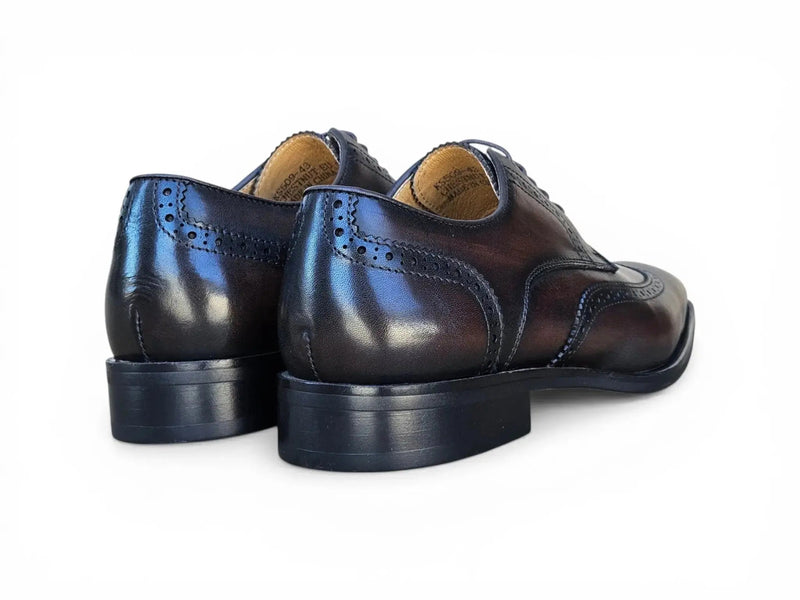 Carrucci Wingtip Derby Blucher - Luxury Men's Dress Shoe