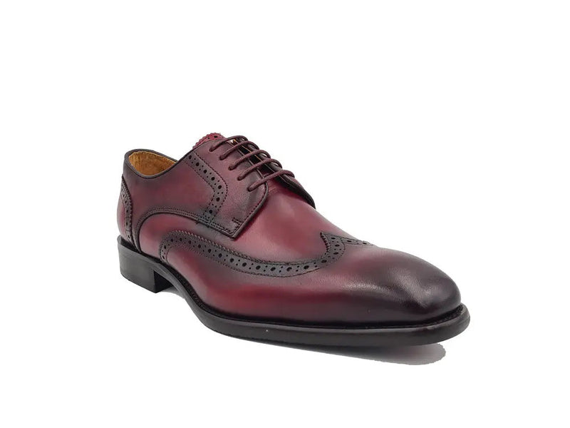 Carrucci Blucher Style Wingtip Derby