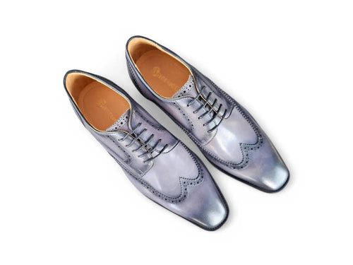 Men’s Wingtip Oxford with Blucher Construction