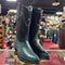 Blue Ostrich Cowboy Boots J-Toe