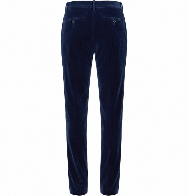 Blue Velvet Pants