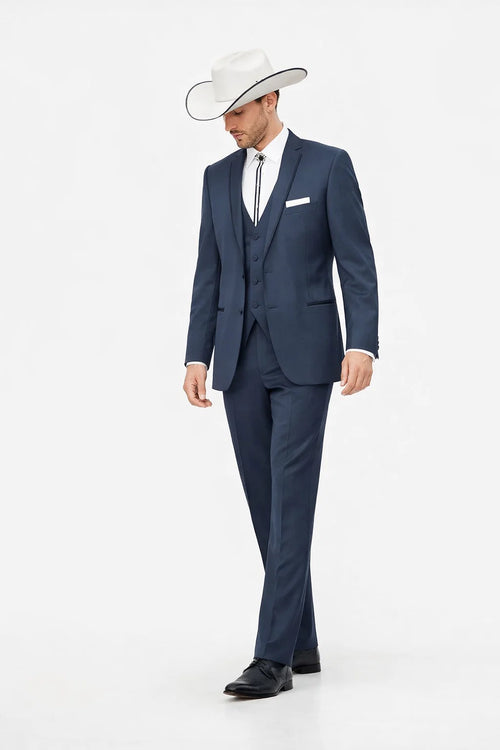 Blue Cowboy tuxedo