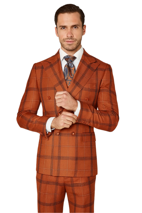 Rossiman Suits For Sale - Mens Designer Suit - Fashion Suits - Fancy Khaki Suits