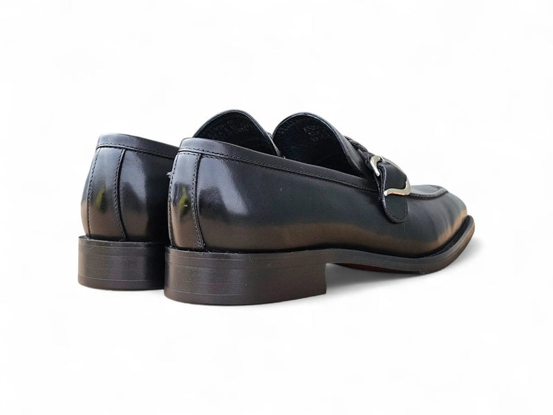 Carrucci Braided Bit Loafer - Luxury Leather Slip-On Shoes