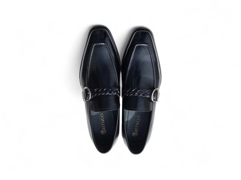 Carrucci Braided Bit Loafer - Luxury Leather Slip-On Shoes
