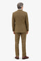 Brown Tweed Suit - Real Horn Brown Buttons - Mens Brown Suit