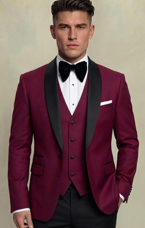 Classic Black Tuxedo – 3 Piece