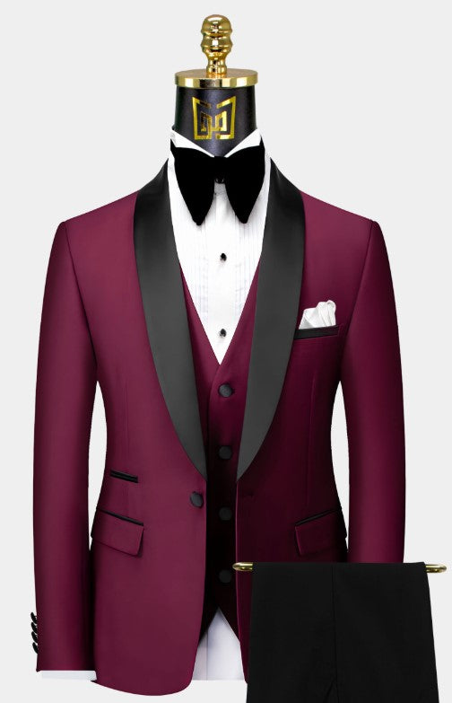 Classic Black Tuxedo – 3 Piece