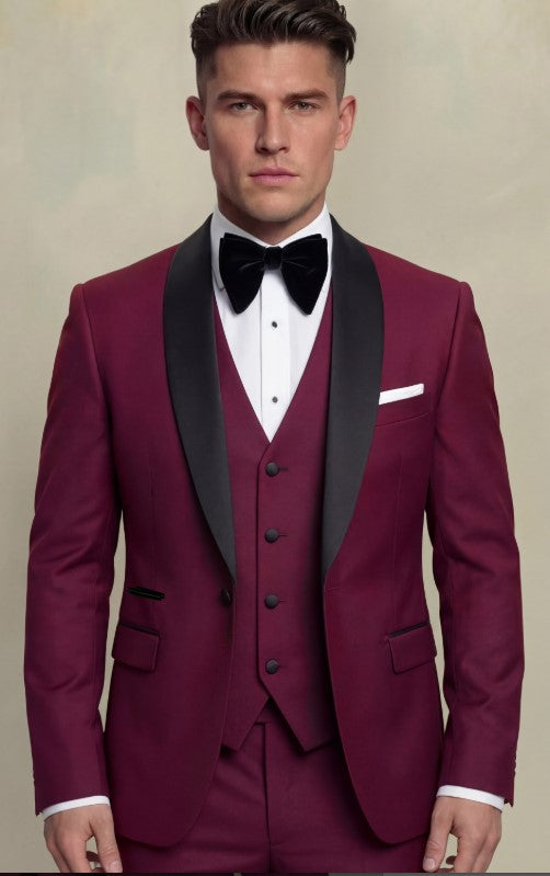 Classic Black Tuxedo – 3 Piece