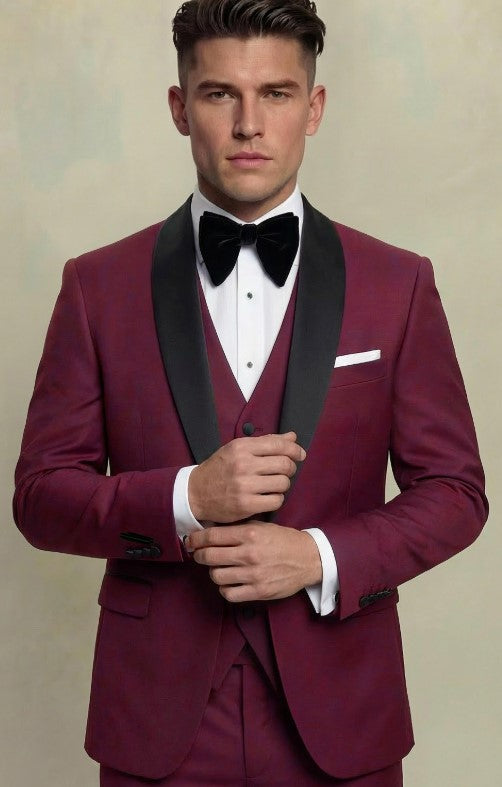 Classic Black Tuxedo – 3 Piece