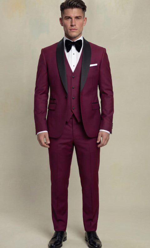 Classic Black Tuxedo – 3 Piece