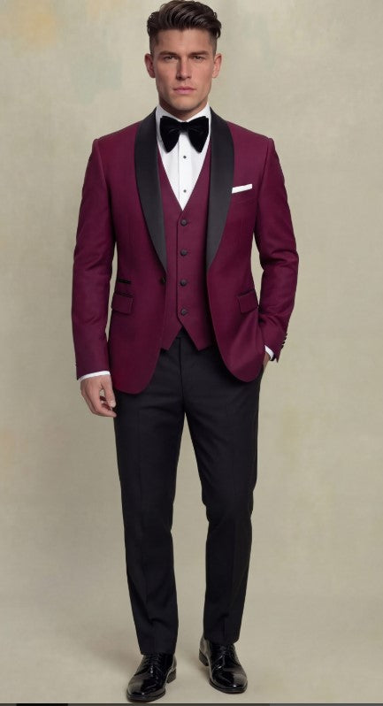 Classic Black Tuxedo – 3 Piece
