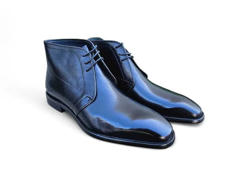 Burnished Calfskin Chukka Boot Carrucci