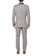 Gray 2 Piece Tuxedo Shawl Lapel Slim Fit