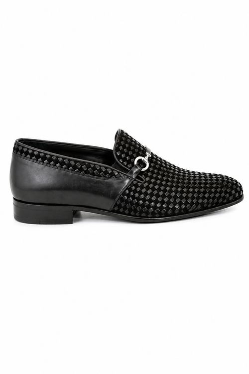 C0220-5776 Hand Made Woven Black
