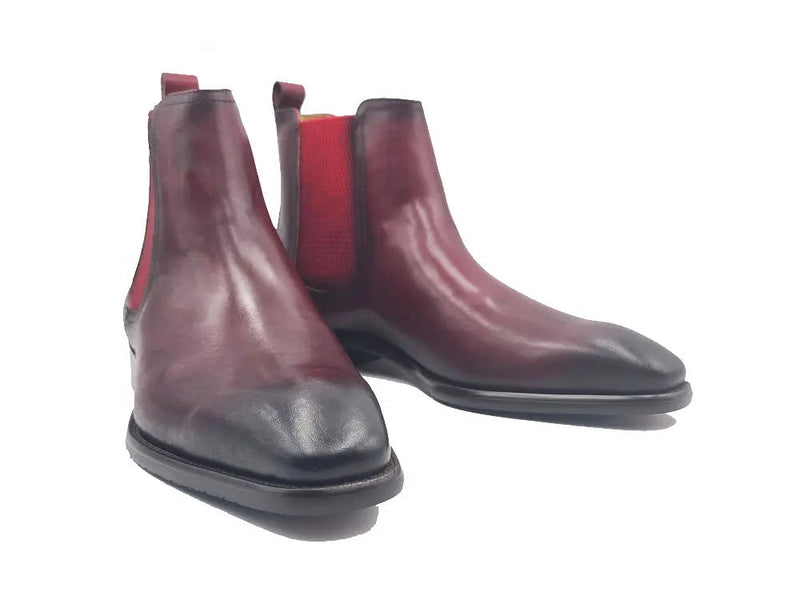 Carrucci Calfskin Leather Chelsea Boot