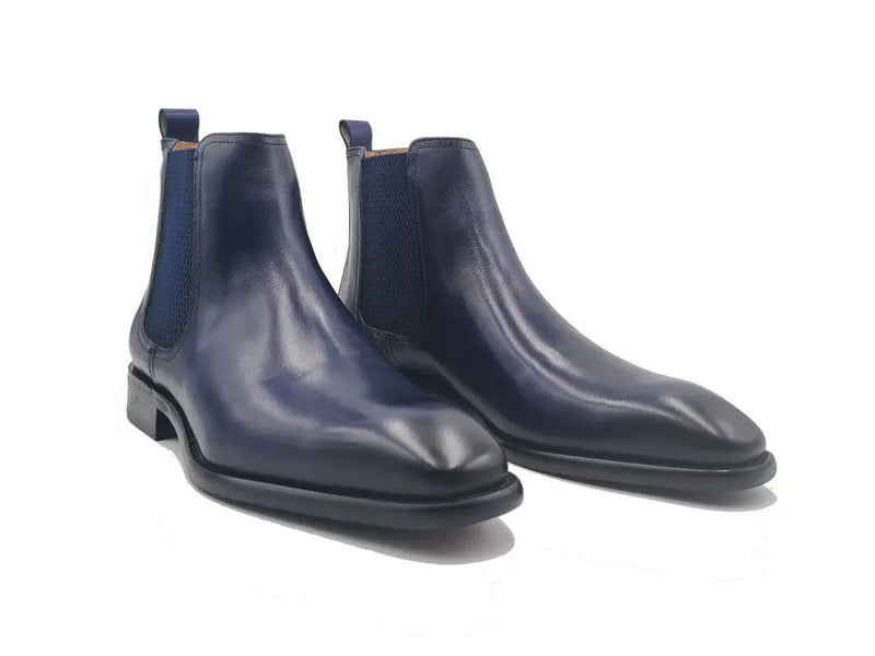 Carrucci Calfskin Leather Chelsea Boot