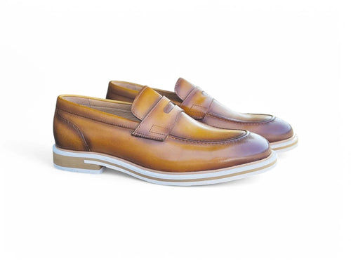 Calfskin Penny Loafer Carrucci