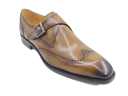 Classic Calfskin Leather Monk Loafer