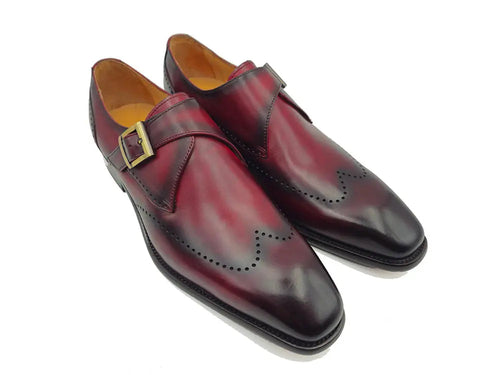 Classic Calfskin Leather Monk Loafer