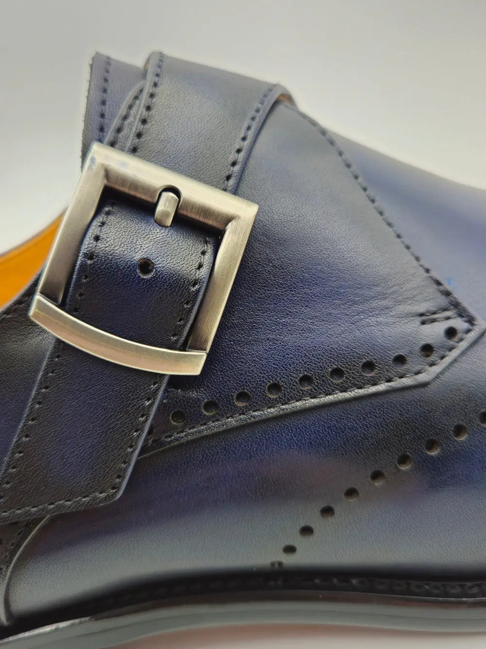 Classic Calfskin Leather Monk Loafer