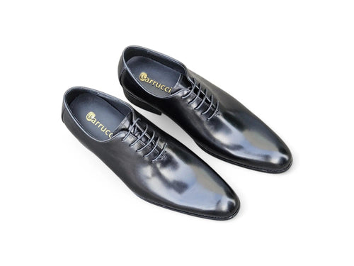 Men's Calfskin Wholecut Oxford Lace-Ups