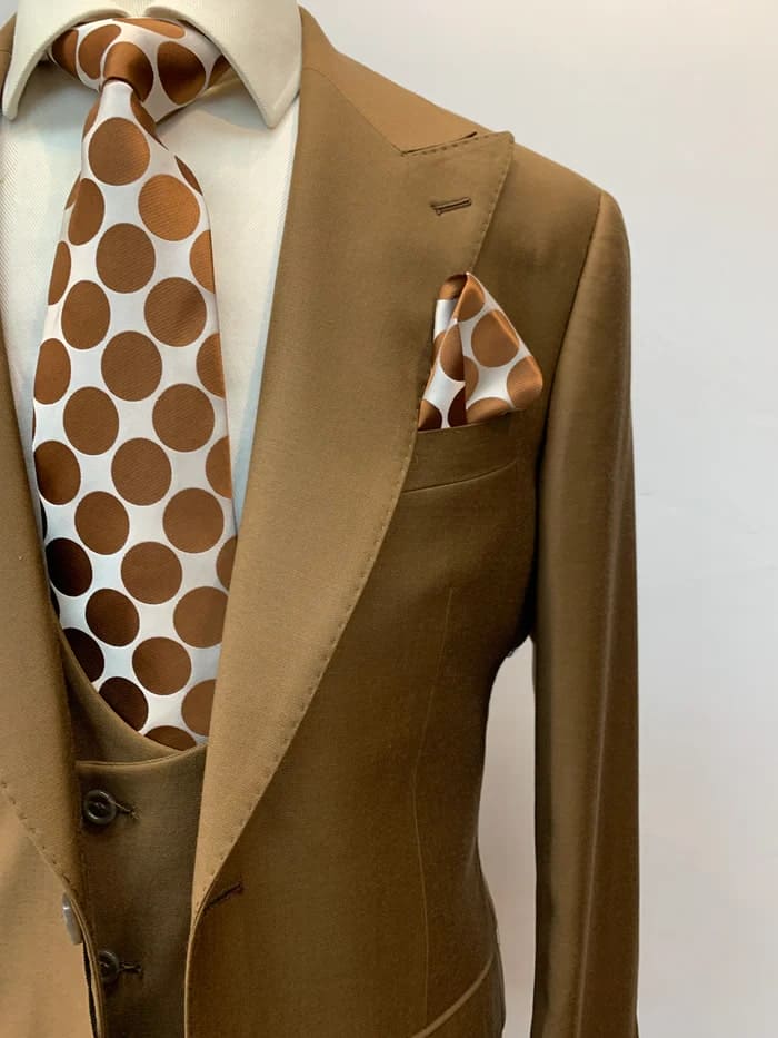 Rossi Man Suit - Tan Gray Black Navy Camel French Blue Suit