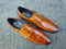 Cap Toe Double Monk Strap Shoe