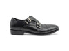 Cap Toe Double Monk Strap Shoe Carrucci