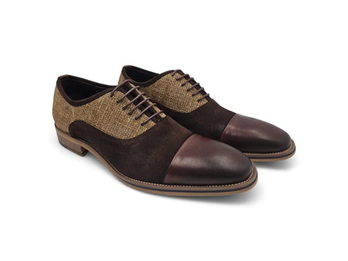 Cap Toe Linen Oxford