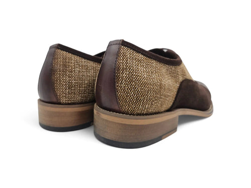 Cap Toe Linen Oxford