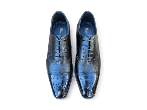 Cap Toe Oxford Leather Sole