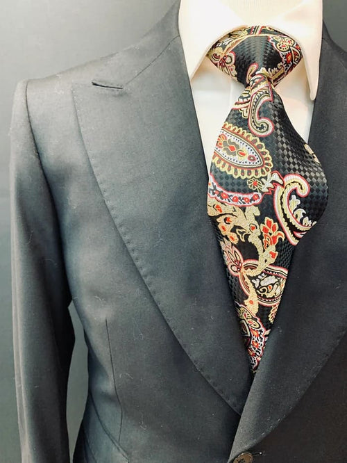 Rossi Man Suit - Tan Gray Black Navy Camel French Blue Suit