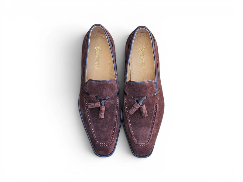 Carrucci Savoy Suede Tassel Loafer