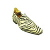 Mens Pony Hair Slip On Dress Shoe in Zebra