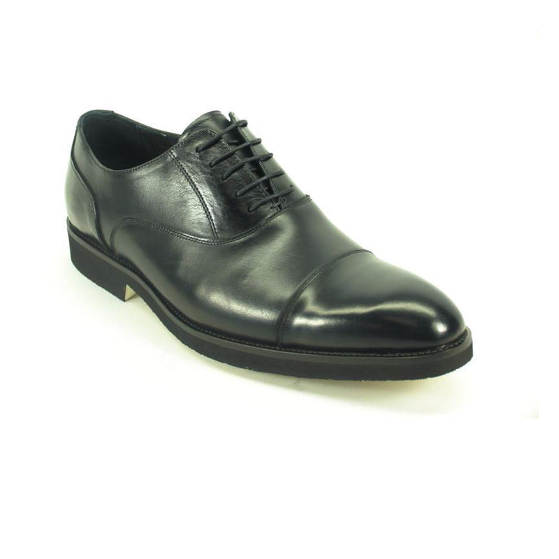 Carrucci Burnished Cap Toe Oxford