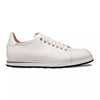 Mezlan Cartuja Sport Oxford – White Shiny Calfskin Leather Sneakers for Men, Handmade in Spain