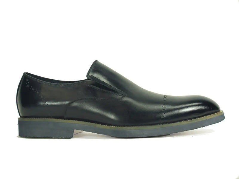 Carrucci Chic Patina Finish Calfskin Slip-on
