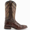 J Toe Cowboy Boots - J Toe Western Boots - Ferinni Boot - Mens Dress Cowboy Boot - Ferrini Jesse Men's Print Alligator Boots Handcrafted Chocolate in Chocolate Color