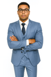 Dusty Blue Groomsmen Suits - Dusty Blue Suits